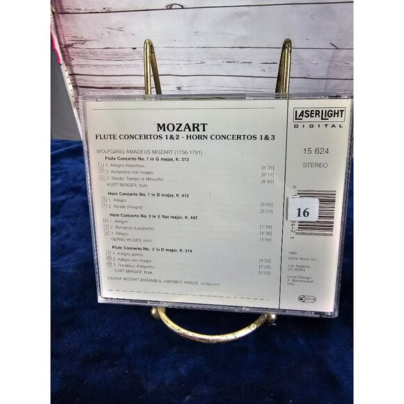 Mozart*, Kurt Berger, Bernd Heiser, Vienna Mozart Ensemble* – Flute Concertos 1& - Picture 3 of 4